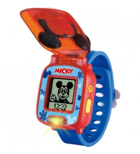 Ceasul de învățare al lui mickey vtech, ceas de mână (albastru rosu)