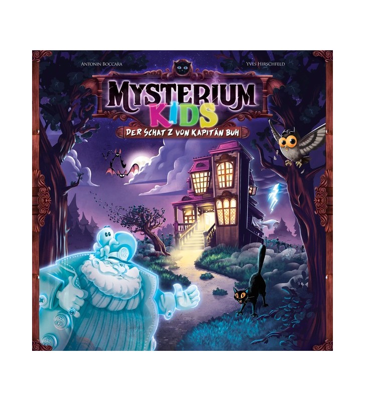 Asmodee mysterium kids: jocul de masă captain buh's treasure