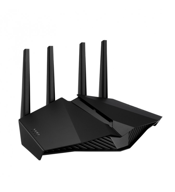 Asus rt-ax82u router wireless gigabit ethernet bandă dublă (2.4 ghz/ 5 ghz) 4g negru