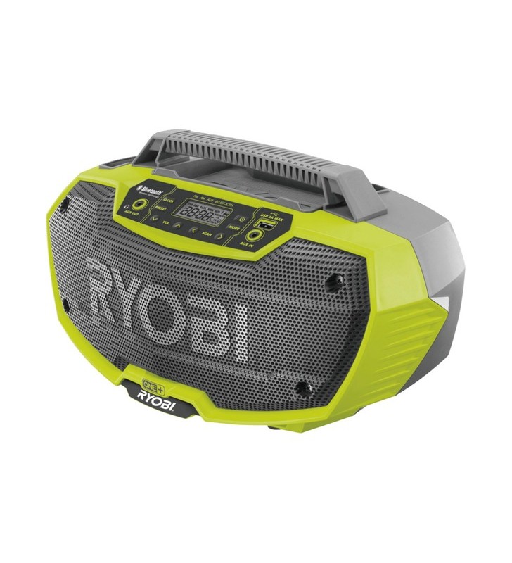 Ryobi r18rh-0, radio (verde/negru, aux, bluetooth, usb, fm/am)