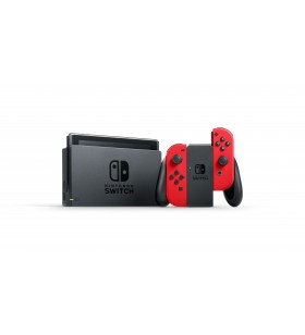 Nintendo switch + super mario odyssey consolă portabilă de jocuri 15,8 cm (6.2") 32 giga bites ecran tactil wi-fi gri, roşu