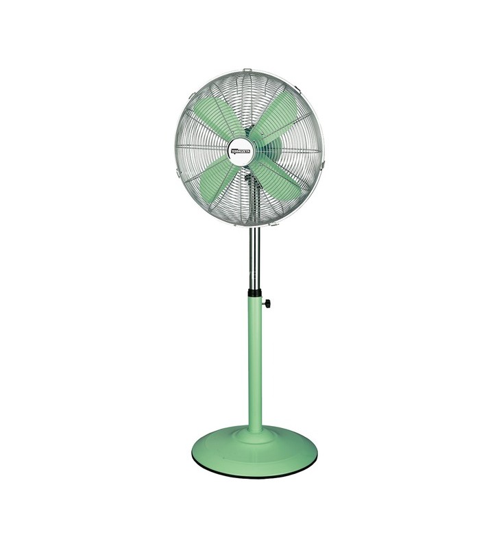 Ventilator pe piedestal termozeta londra (verde/crom)
