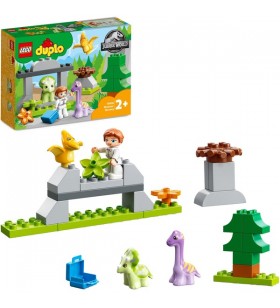 Jucărie de construcție lego 10938 duplo jurassic world pentru creșă de dinozauri