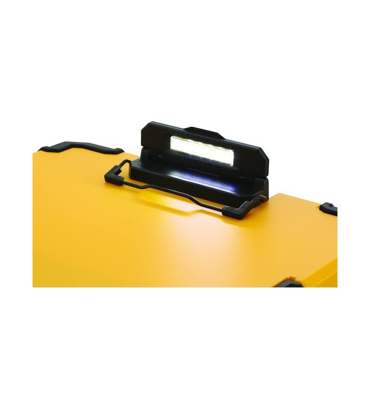 Clipboard dewalt tstak, suport (galben/negru, cu lumină led de 180°)