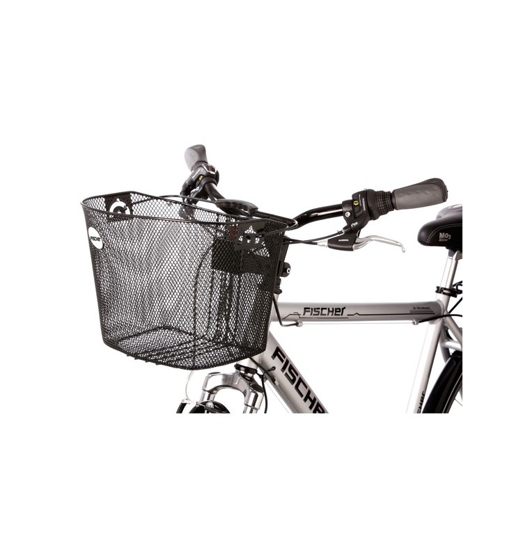 Cos pentru ghidon de bicicleta fischer cu atasare rapida, cos/geanta pentru bicicleta