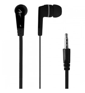 Art sla s2b art earbuds headphones with microphone s2b black smartphone/mp3/tablet