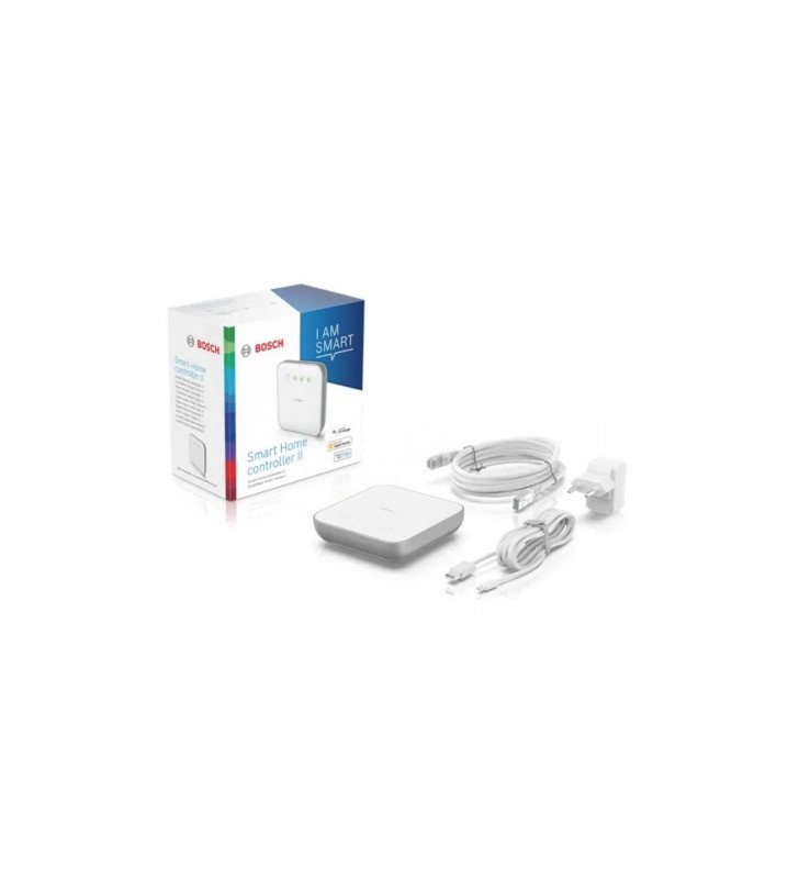 Bosch smart home controller ii prin cablu & wireless alb