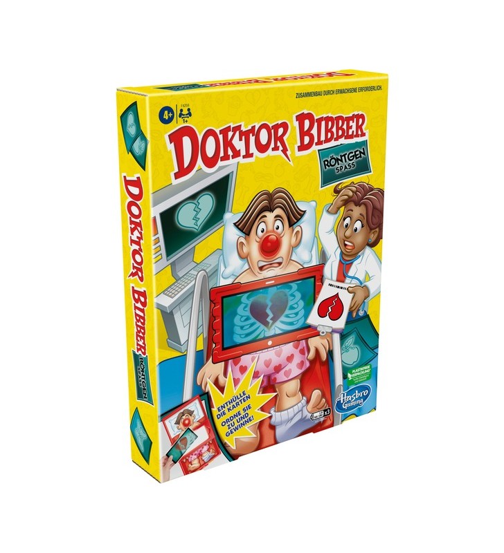 Hasbro doctor bibber distracție cu raze x, joc de masă