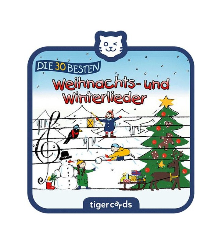 Calendarul de advent audio tigermedia cele mai bune 30 - colinde de iarnă și de crăciun, carte audio