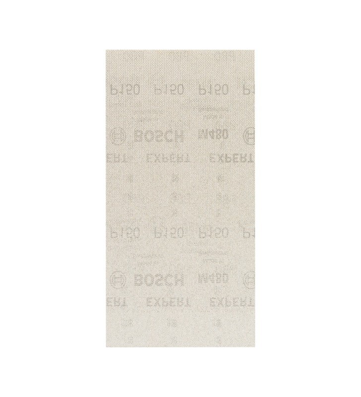 Foaie de șlefuit cu plasă bosch expert m480 115 x 230 mm, k150 (10 bucăți, pentru șlefuitoare orbitale)