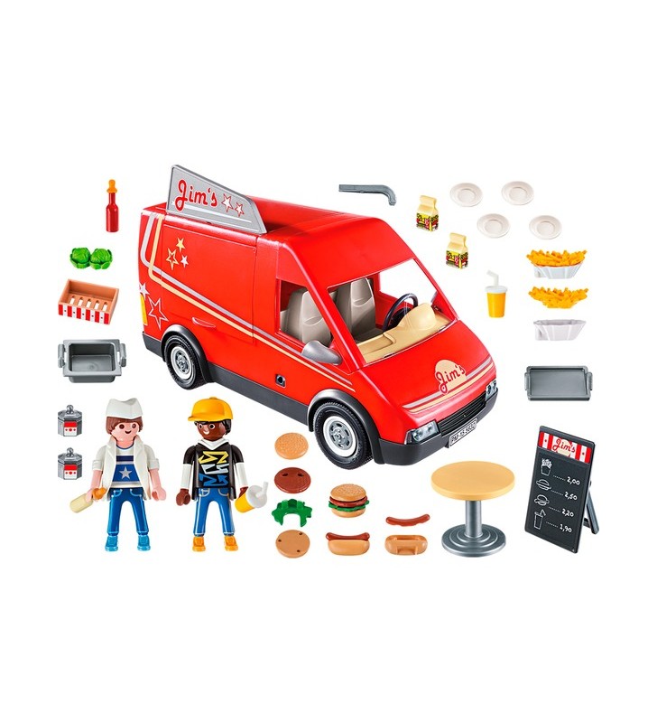 Playmobil 5677 city life jucărie de construcție camion cu mâncare