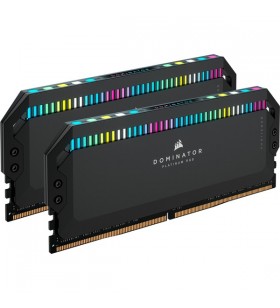 Kit Corsair DIMM 64GB DDR5- 5200, memorie (negru, CMT64GX5M2X5200C40, Dominator Platinum RGB, XMP)