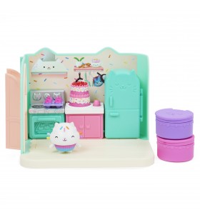 Gabby's dollhouse bakey with cakey kitchen with figure and 3 accessories