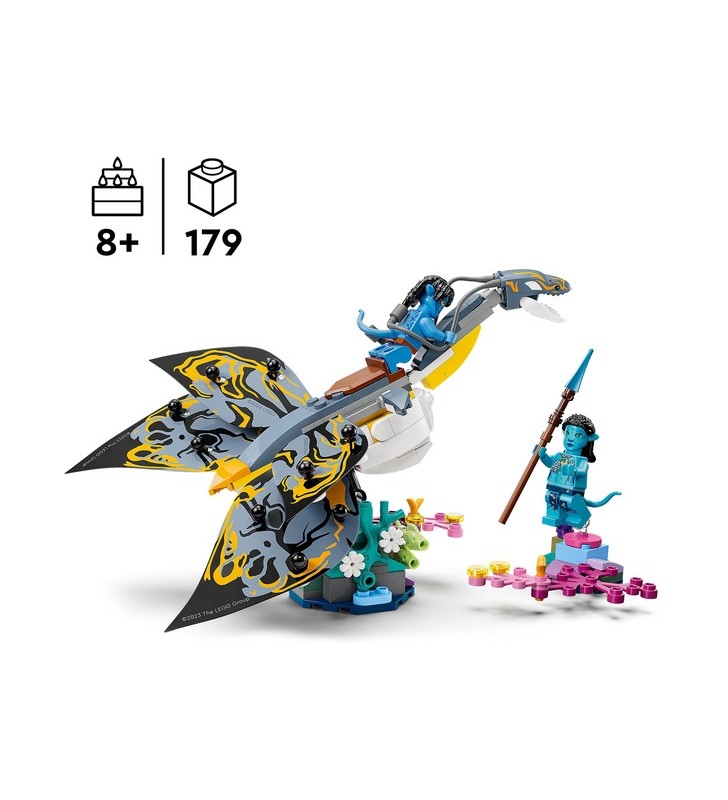 Lego 75575 avatar descoperirea jucăriei de construcție ilu