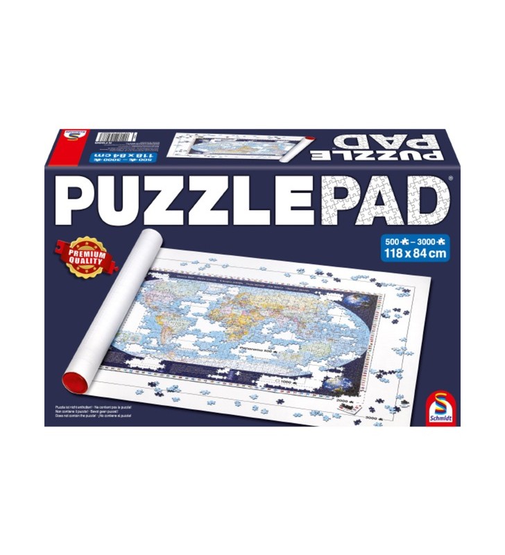 Schmidt spiele puzzle pad pentru puzzle-uri de 500 până la 3000 de piese, husă de protecție