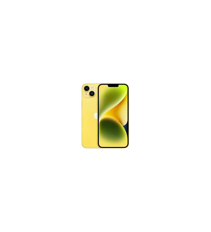 Apple iphone 14 plus 128gb, telefon mobil (galben, ios)
