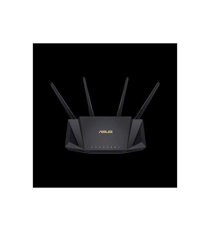 Asus rt-ax58u router wireless gigabit ethernet bandă dublă (2.4 ghz/ 5 ghz) 4g