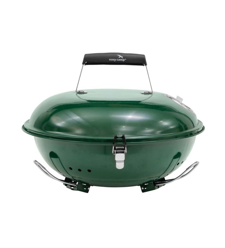 Easy camp charcoal grill adventure grill green (verde, ø 36cm, model 2023)