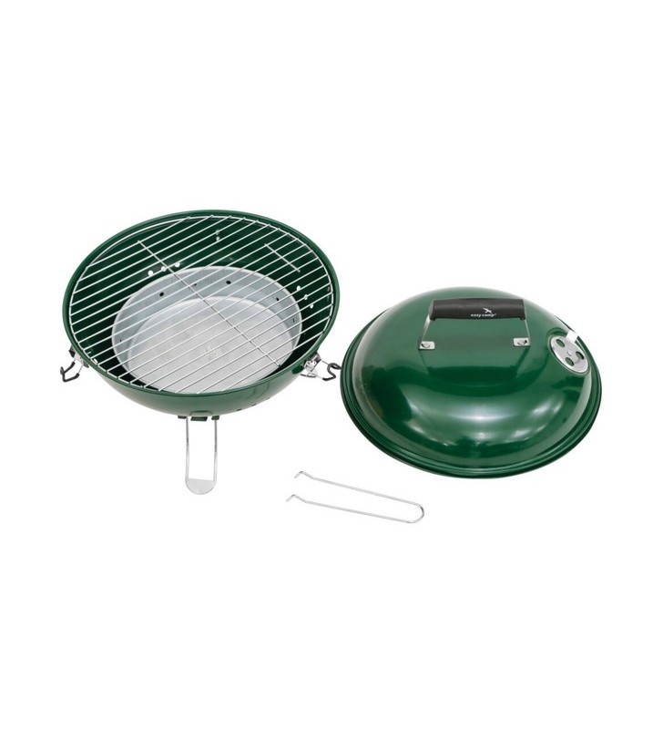Easy camp charcoal grill adventure grill green (verde, ø 36cm, model 2023)