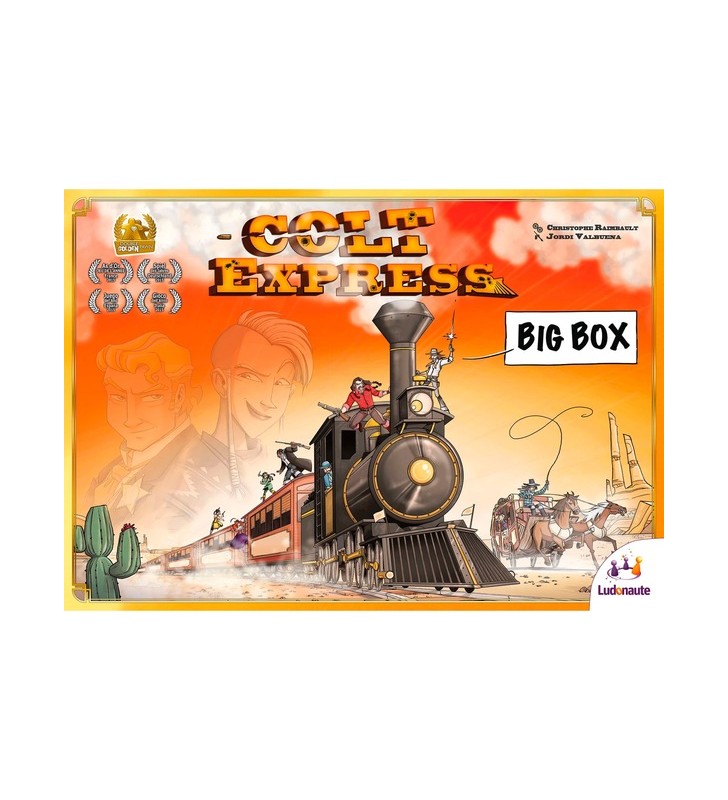 Asmodee colt express - big box, joc de societate (jocul anului 2015)