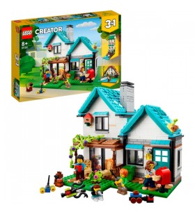 Jucărie de construcție a unei case confortabile lego 31139 creator 3-în-1