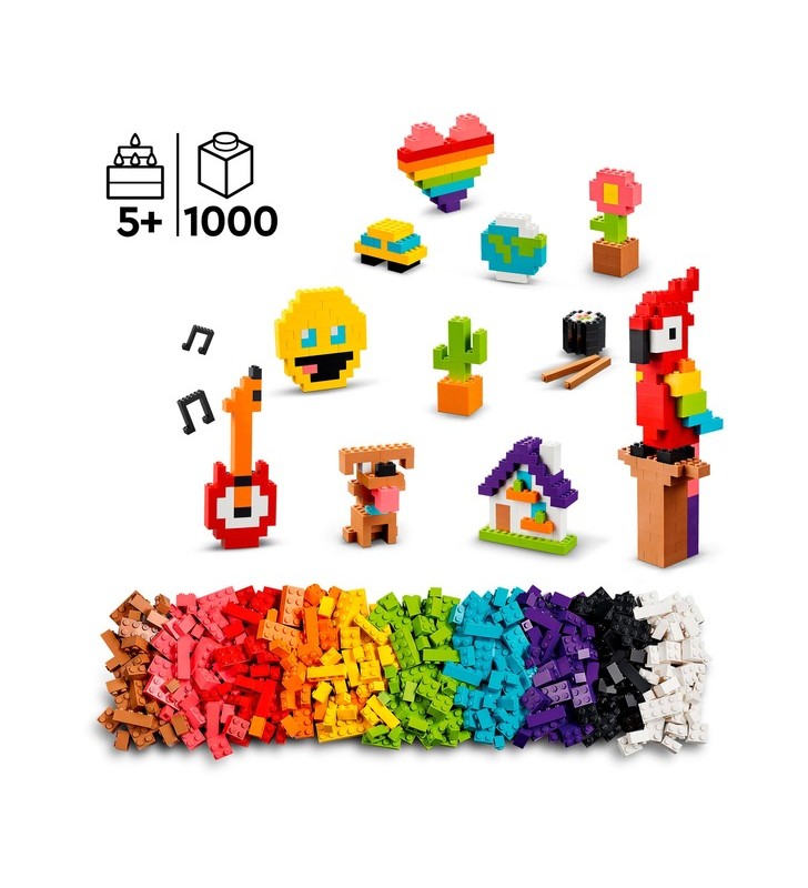Lego 11030 set de construcție creativ mare clasic jucărie de construcție