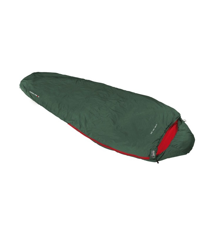 Sac de dormit high peak ultra pak 500 (verde rosu)