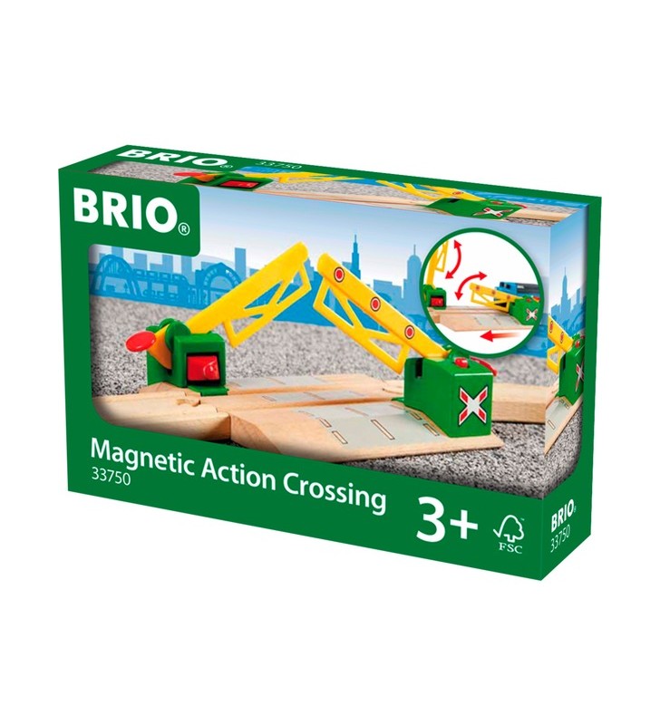 Brio world magnetic crossing, feroviar