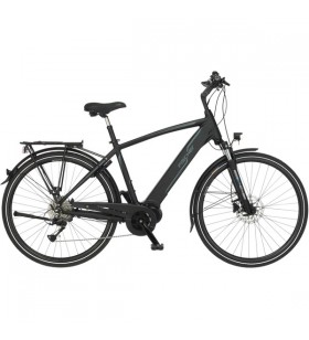 Bicicleta fischer viator 4.1i barbati (2022), pedelec (negru (mat), cadru de 50 cm, 28")