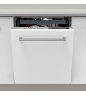 Sharp qw-ni25i44bx-de, mașină de spălat vase (oţel inoxidabil)
