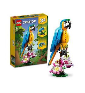 Jucărie de construcție cu papagal exotic lego 31136 creator 3 în 1