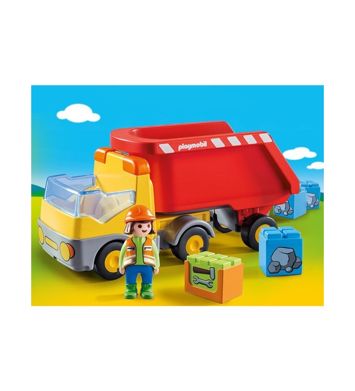 Playmobil 70126 1.2.3 jucărie de construcție cu basculantă