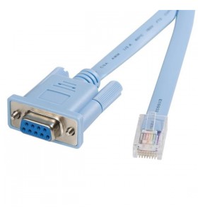 Startech.com db9concabl6 cabluri prelungitoare cu mufe mamă/tată rj-45 db-9 albastru