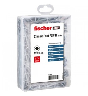 fischer master box ClassicFast SK TG TX, 4,5 - 5,0 mm, set de șuruburi