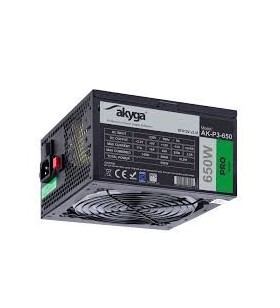 Aky ak-p3-650 akyga pro atx power supply 650w ak-p3-650 rgb fan 12cm p8 5xsata 2xpci-e