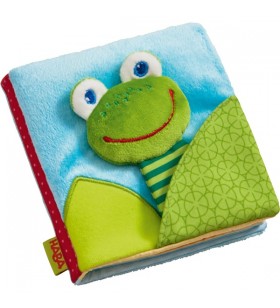 Carte din material HABA Magic Frog, carte de învățare