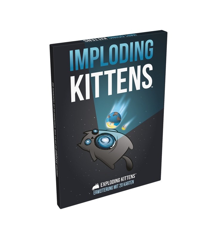 Asmodee Exploding Kittens - Imploding Kittens, pachet de cărți (Extensie)