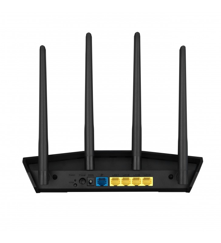 ASUS RT-AX57 router wireless Gigabit Ethernet Bandă dublă (2.4 GHz/ 5 GHz) Negru
