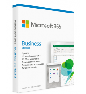 Microsoft 365 business standard 1 licență(e) abonament engleză 1 an(i)