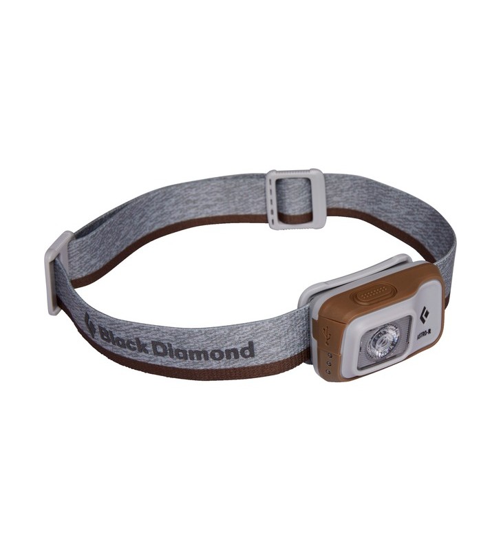 Lampă frontală Black Diamond Astro 300-R, lumină LED (gri deschis)