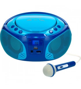 Lenco SCD-650BU, radio (albastru, radio FM, CD-R/RW)