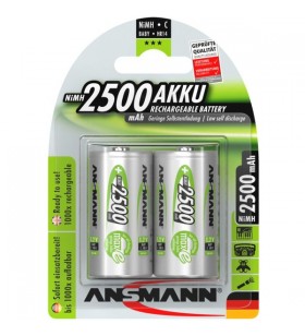 Baterie Ansmann NiMH Baby C 2500 mAh maxE 2er (2 bucăți, C (bebe))