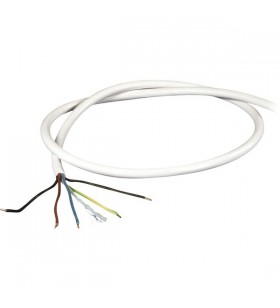 Linie de conectare la aragaz Scanpart 5x2,5mm², cablu (alb, 1,5 metri)
