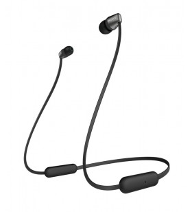 Sony WI-C310 Căști Fără fir În ureche, Bandă gât Apeluri/Muzică Bluetooth Negru