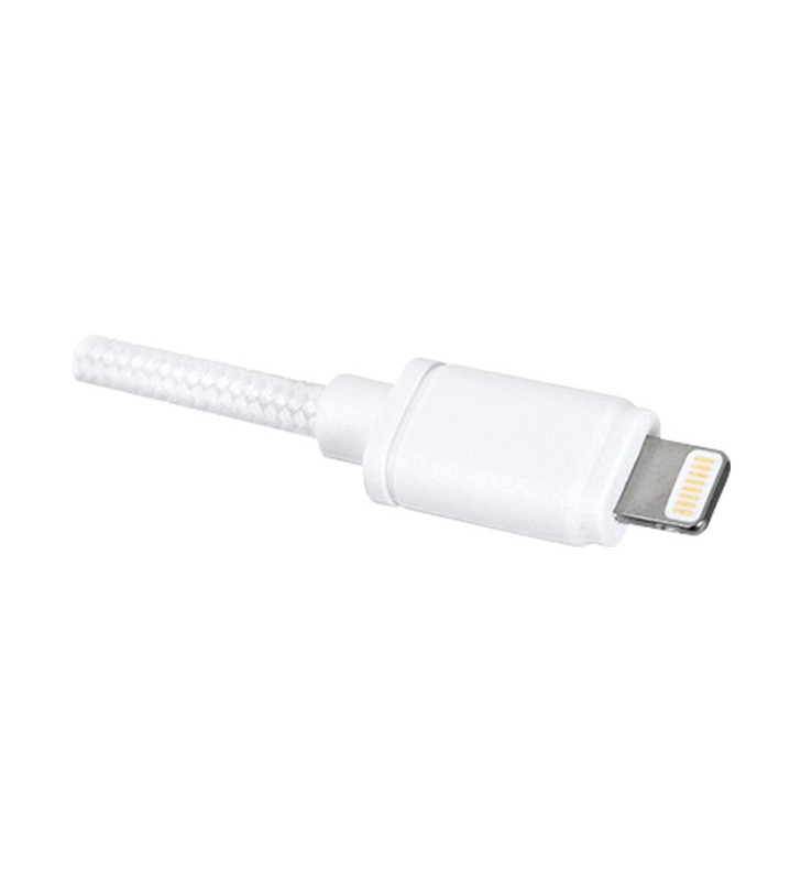 Cablu adaptor OWC USB 2.0, USB-A tată - Lightning tată (alb, 1,0 metru)