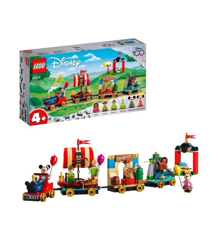 LEGO 43212 Jucărie de construcție a trenului pentru ziua de naștere Disney