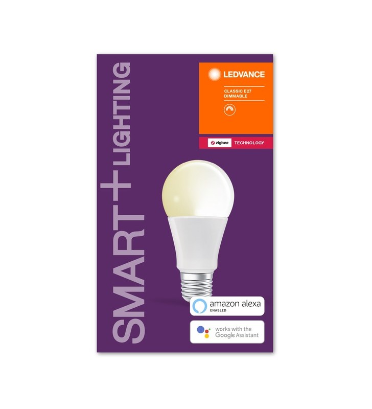 LEDVANCE SMART+ ZB CLA60 60 9 W E27, Lampa LED (ZigBee, înlocuiește 60 de wați)