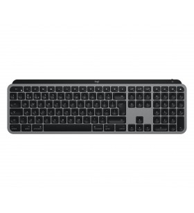 Logitech mx keys tastaturi rf wireless + bluetooth qwerty pan nordic aluminiu, negru