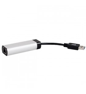 Adaptor OWC USB 3.2 Gen 1, USB-A tată RJ-45 mamă (negru argintiu)