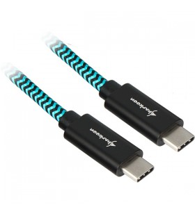 Cablu Sharkoon USB 3.2 Gen 2, USB C tată  USB C tată
